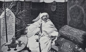 Pierre Loti in seinem Arbeitszimmer (s/w Foto) von English Photographer