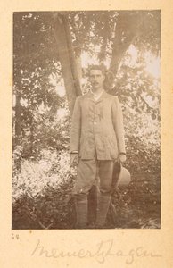 Porträt von Richard Meinertzhagen von Bailey, in indischen Fotografien von F.M. Bailey 1900-03