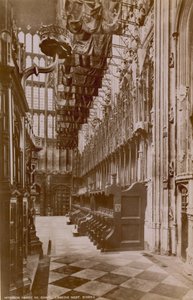 Postkarte von Westminster Abbey
