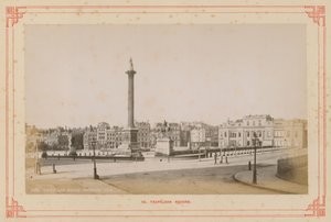Postkarte mit einem Bild des Trafalgar Square