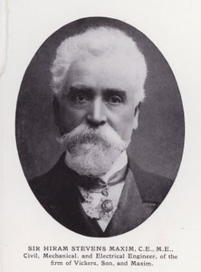 Prominente Männer von London: Sir Hiram Stevens Maxim
