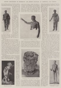 Jüngste Entdeckungen von versunkener und vergrabener Statuen in Cerigotto und Pompeji von English Photographer