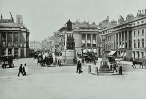 Regent Street, Westminster LB: Waterloo Place Blick zu Regent Street, 1896 von English Photographer