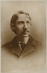 Robert Louis Stevenson (1850-1894), schottischer Schriftsteller, Dichter und Reiseschriftsteller von English Photographer