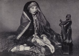 Rosita Forbes (Schwarz-Weiß-Foto) von English Photographer