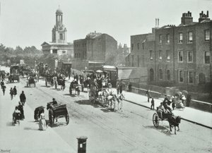 Saint Marks, Clapham Road: bei Kennington Road, 1894 von English Photographer