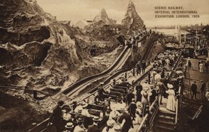 Scenic Railway, Imperial International Exhibition, London von English Photographer