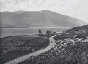 Schottland: Loch Lochy (s/w Foto) von English Photographer