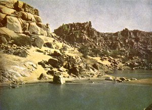 Sehel, auf dem Weg nach Nubien, Ägypten