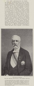 Sir Edmund Monson, der neue britische Botschafter in der Französischen Republik von English Photographer