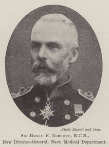 Sir Henry F. Norbury, KCB, neuer Generaldirektor der Navy Medical Department von English Photographer