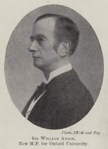 Sir William Anson, neuer MP für die Universität Oxford von English Photographer