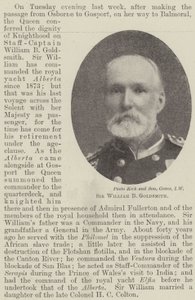 Sir William B. Goldsmith von English Photographer