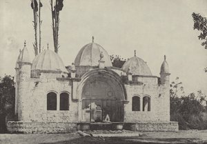 Ort des Hauses von Tabitha, zeigt auch den Begräbnisplatz von English Photographer