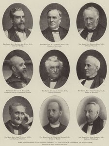 Einige Erzbischöfe und Bischöfe, die beim Kirchenkongress in Nottingham anwesend waren von English Photographer