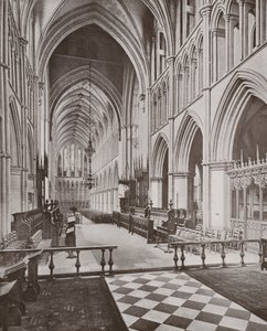 Southwark-Kathedrale, Chor und Schiff, Blick nach Westen von English Photographer