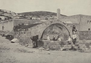 Mariens Brunnen oder die Quelle der Jungfrau, Nazareth, ein Ort, den Maria, die Mutter unseres Herrn, oft besuchte von English Photographer