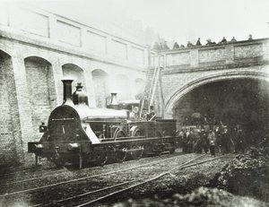 Stafford Street, experimentelle Lokomotive, 1862