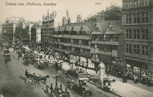 Staple Inn, Holborn, London von English Photographer