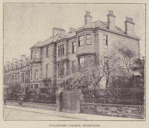 Strathearn College, Edinburgh (Gravur)