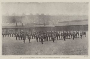 Die 67. Kompanie der Imperial Yeomanry, Lord Dunravens Scharfschützen, auf dem Weg nach Süden von English Photographer
