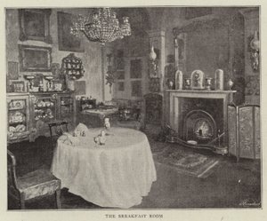 Das Frühstückszimmer von English Photographer
