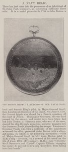 Die Breton-Medaille, ein Andenken an unsere Seekriege