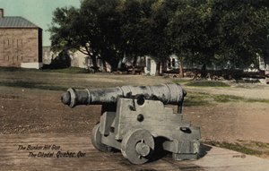 Die Bunker Hill Kanone, Die Zitadelle, Quebec von English Photographer