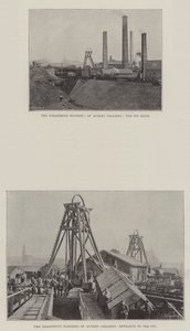 Die katastrophale Überschwemmung der Audley Zeche