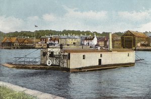Die Schwimmbrücke, Cowes
