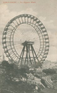 Das Gigantische Rad, Earls Court, London von English Photographer