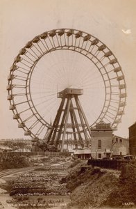 Das Große Rad in Earls Court, London von English Photographer