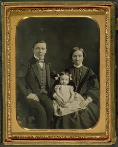 Die Familie Hiller, um 1850