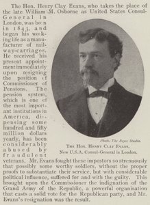 Der ehrenwerte Henry Clay Evans, neuer US-Generalkonsul in London
