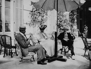 Die Hotelveranda, ca. 1904
