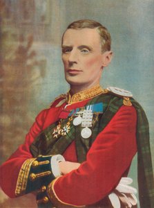 Der verstorbene Generalmajor A. G. Wauchope, ehemals Kommandeur der Highland Brigade in Südafrika. Gefallen in der Schlacht bei Magersfoutein, 11. Dezember 1899 von English Photographer