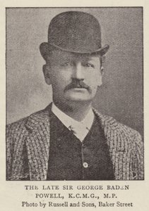Der verstorbene Sir George Baden von English Photographer