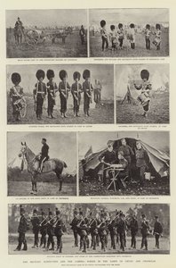 Die Militärmanöver und die Kamera, Szenen in den Lagern von Churn und Crookham von English Photographer