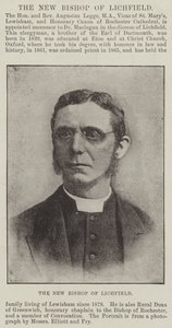 Der neue Bischof von Lichfield von English Photographer
