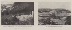 Der neue Nationalpark der Vereinigten Staaten, die Canyons von New Mexico und Arizona