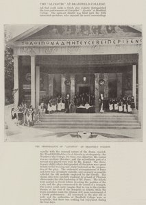 Die Aufführung von Alcestis am Bradfield College von English Photographer