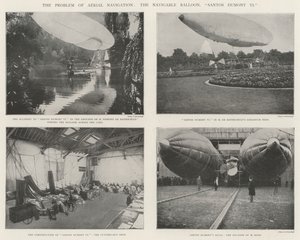 Das Problem der Luftnavigation, der lenkbare Ballon, Santos Dumont VI