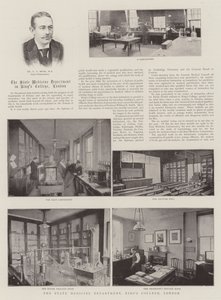 Die Abteilung für Staatsmedizin, Kings College, London von English Photographer