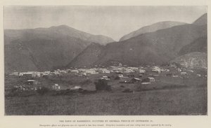 Die Stadt Barberton, besetzt von General French am 13. September