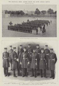 Die Transvaal-Krise, britische Truppen für den Dienst in Südafrika von English Photographer