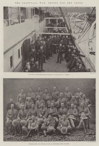 Der Transvaal-Krieg, Truppen für die Front von English Photographer