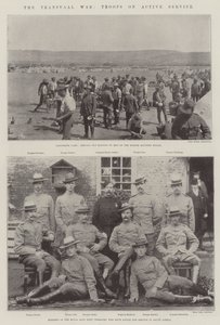 Der Transvaal-Krieg, Truppen im aktiven Dienst von English Photographer
