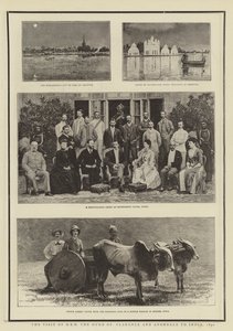 Der Besuch von HRH dem Herzog von Clarence und Avondale in Indien, 1890 von English Photographer