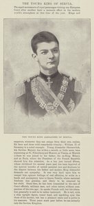 Der junge König Alexander von Serbien von English Photographer