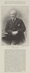 Der verstorbene Colonel J A Grant, Afrikaforscher von English Photographer